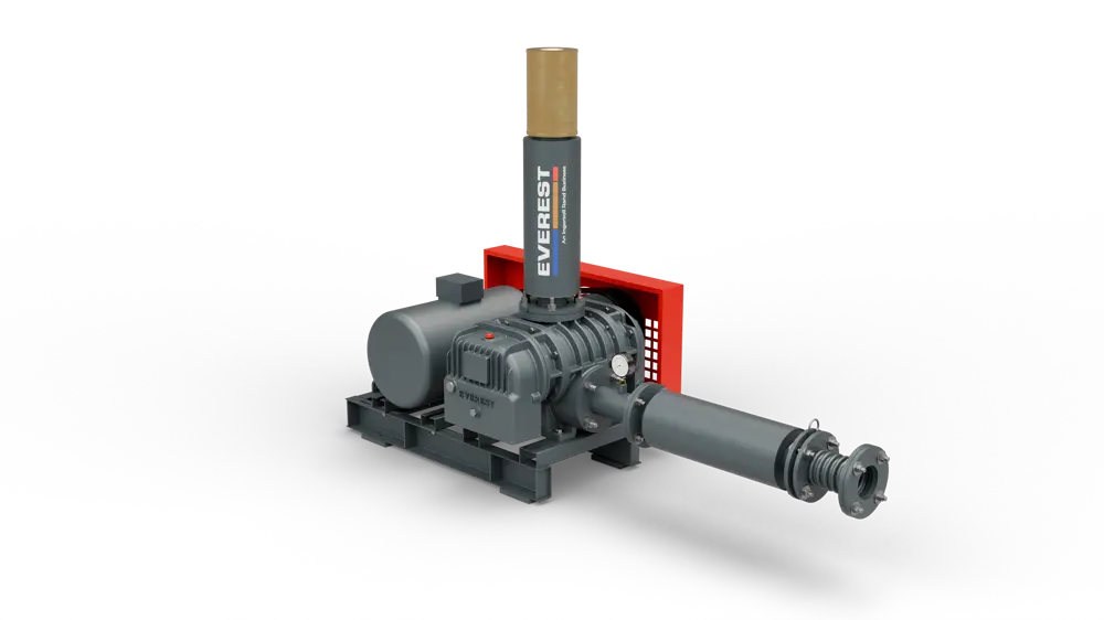 Everest tri lobe Roots air blower